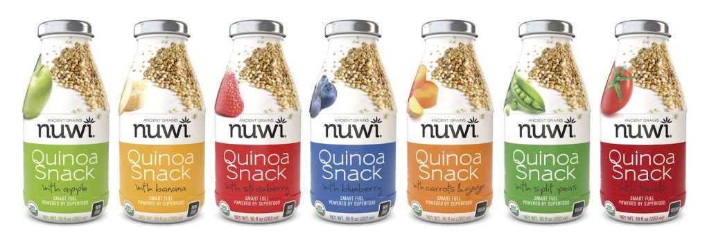 Nuwi Quinoa Drinkable Snacks Introduces Three New Flavors