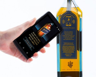 Diageo and Thinfilm Unveil the Connected ‘Smart Bottle’