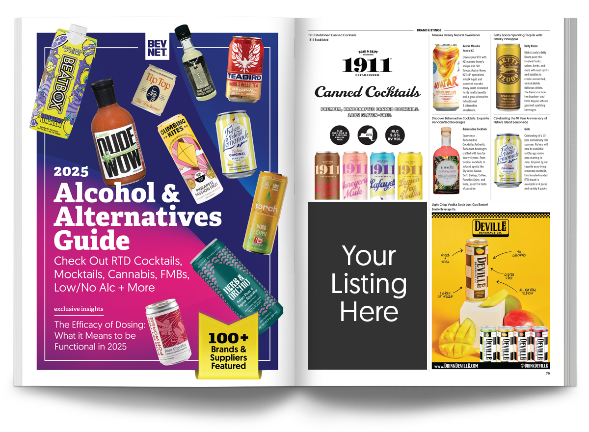 Last Chance to List in the 2025 Alcohol & Alternatives Guide