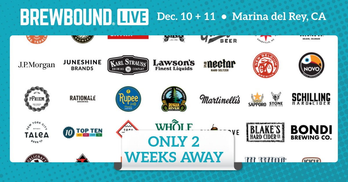 ‼️ Brewbound Live is Only 2 Weeks Away ‼️