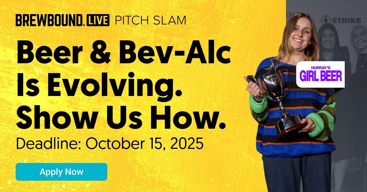 🏆 TODAY: Last Call to Apply for 2025 Brewbound Live Pitch Slam