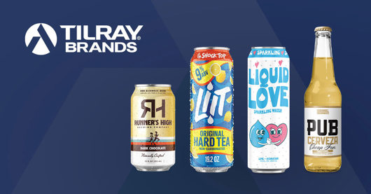 🆕 Tilray's New Products: Shock Top Hard Tea, Runner’s High NA Beer, Liquid Love Canned Water