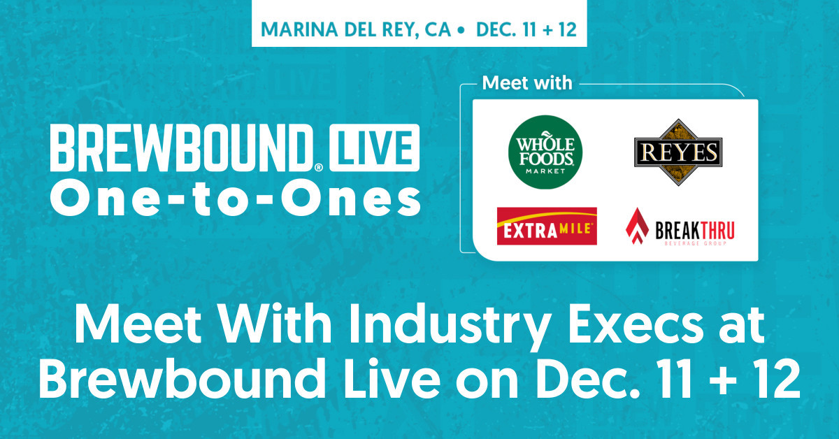 🚨 Distributors and Wholesalers Join One-to-One Meetings at Brewbound Live 2024