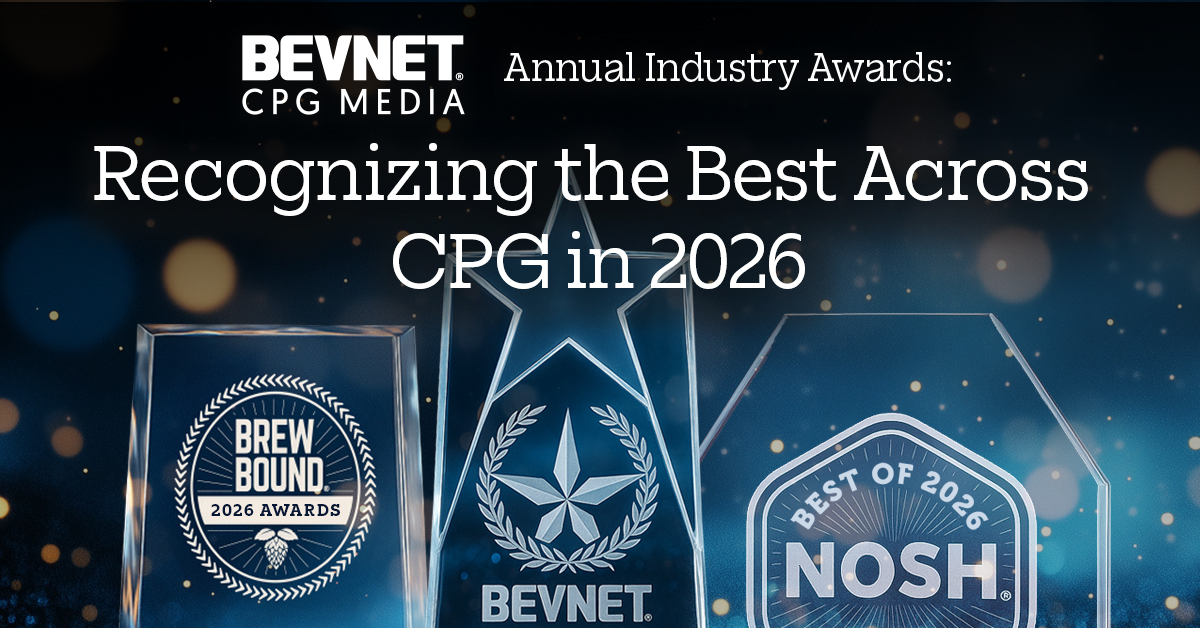 Submit Your Nominations for BevNET CPG Media’s 2026 Awards