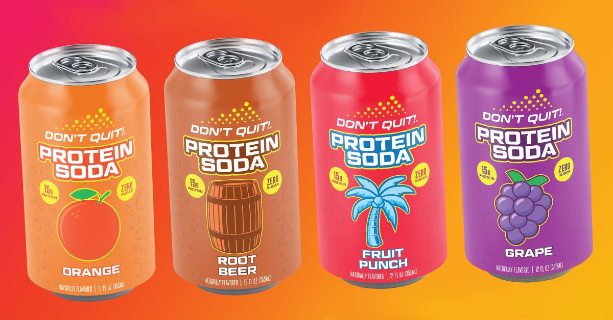 🏋🏼‍♂️ Don’t Quit Seeks Strength in Soda