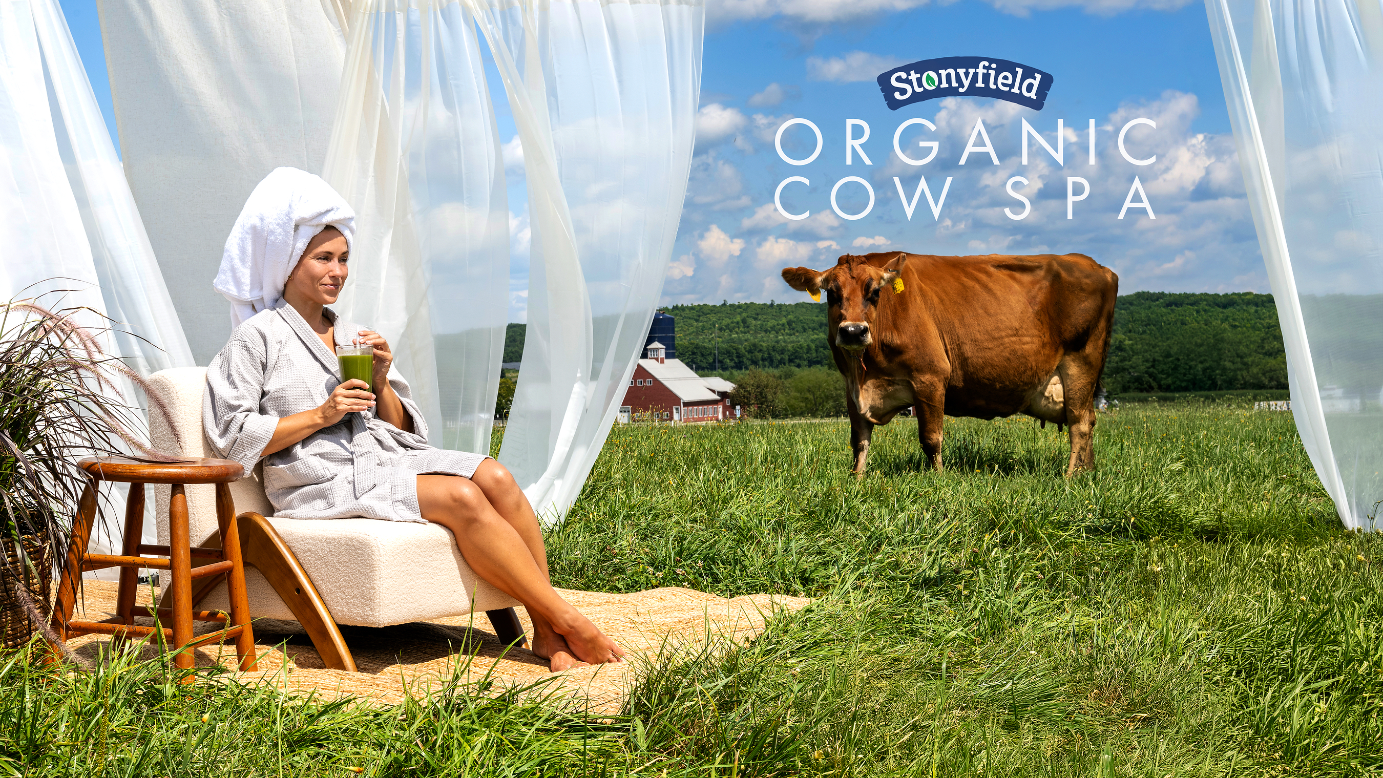 🐮 Stonyfield’s Organic Cow Spa