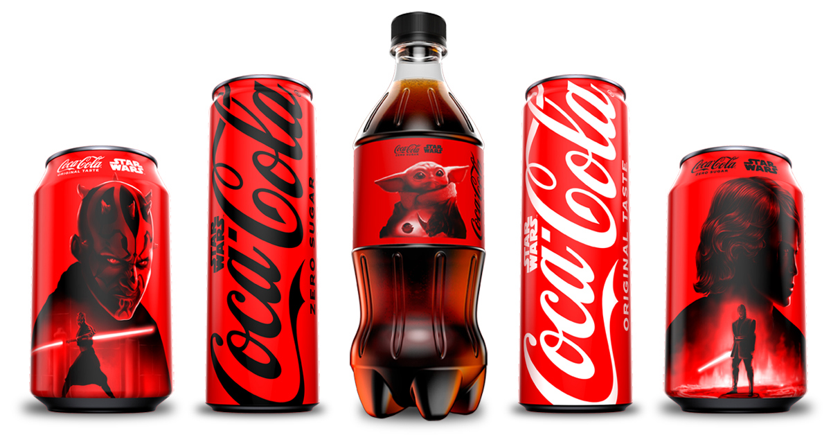 🚀 Coke Debuts New ‘Star Wars’ Campaign, LTO Cans
