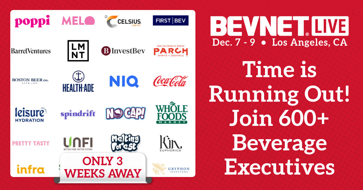🤝 Join 600+ Beverage Executives
