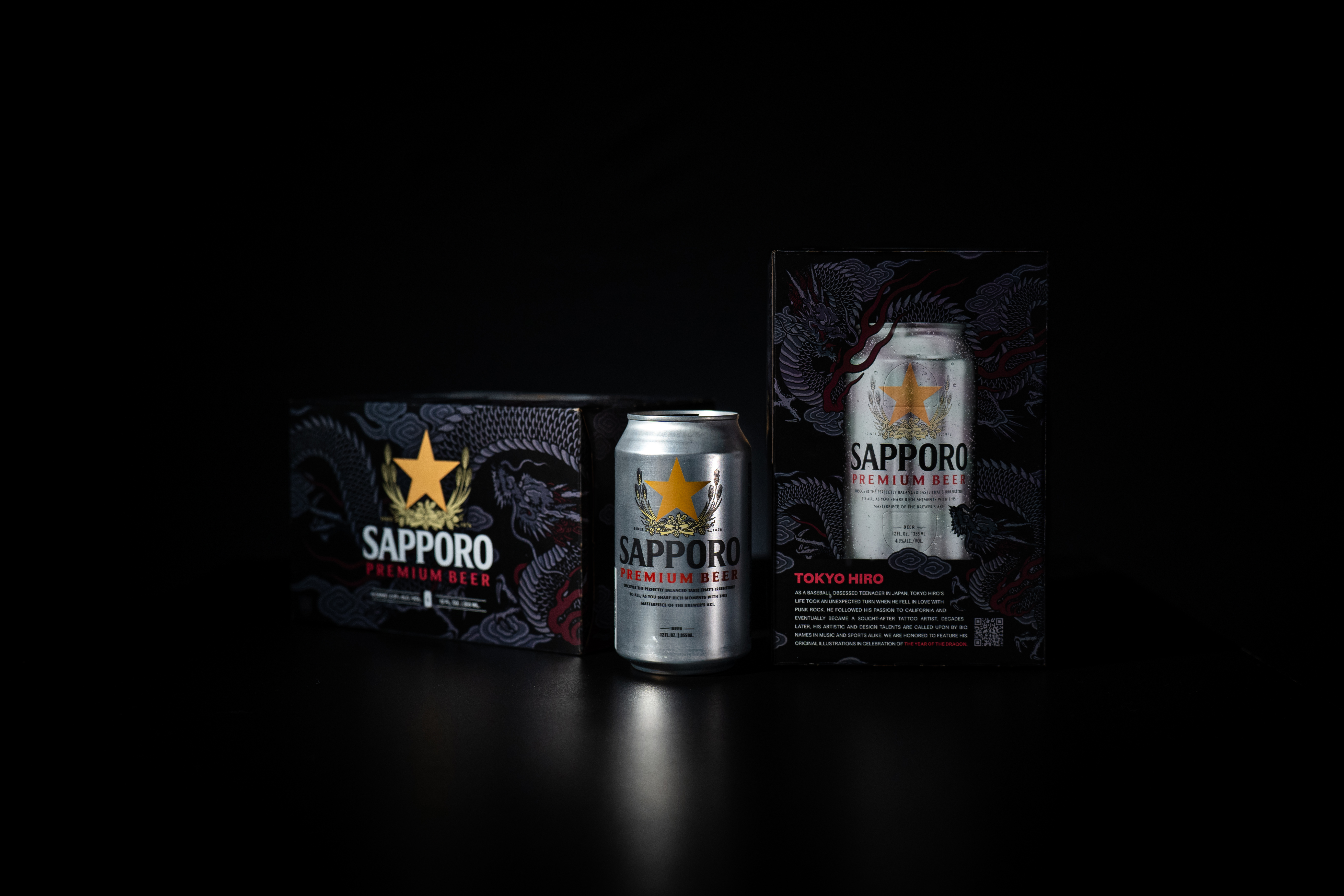 🐉 Sapporo Year of the Dragon 6-Packs