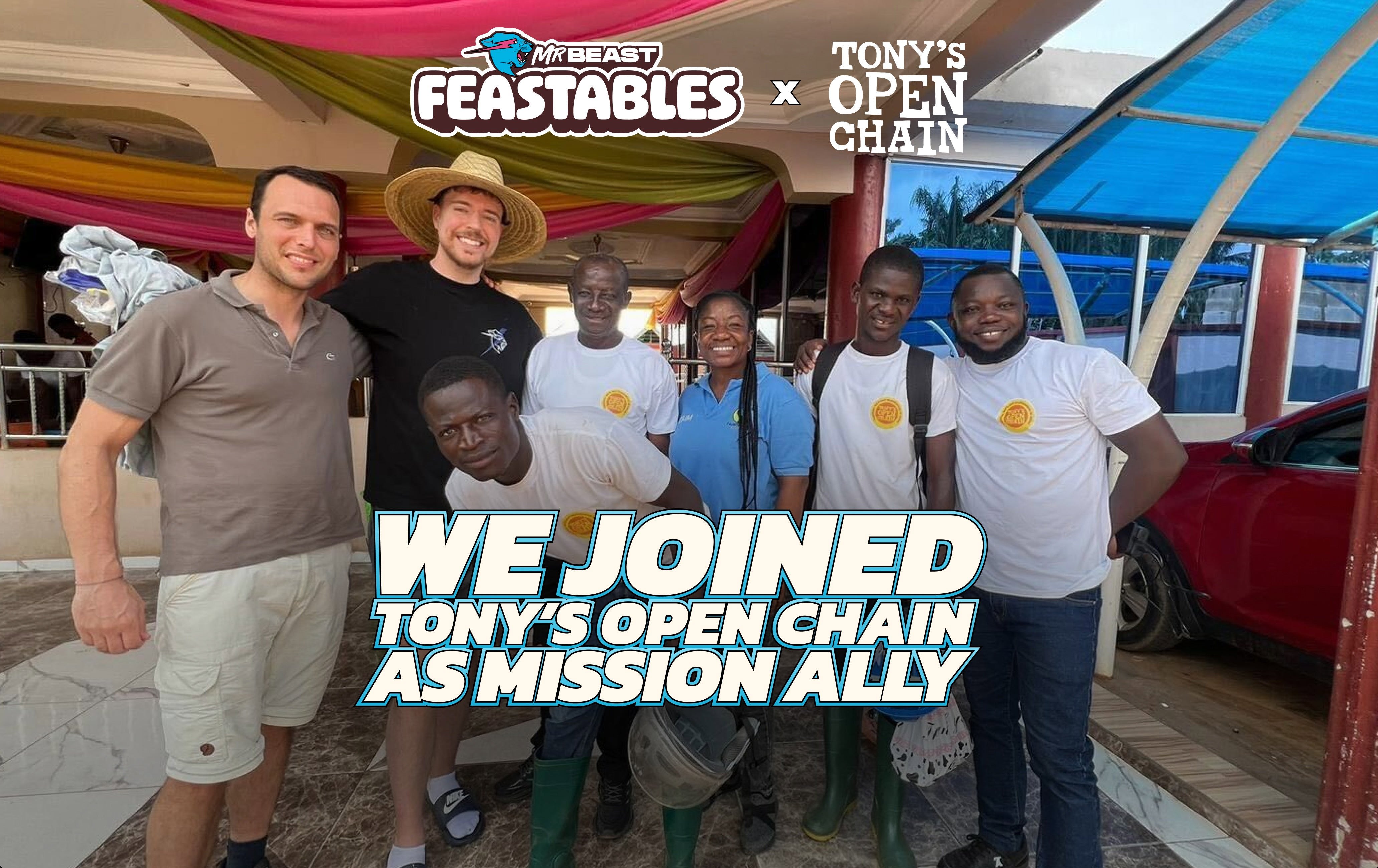 🍫 Feastables Joins Tony’s Open Chain