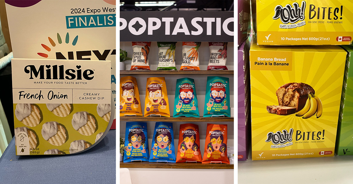 🎪 Expo West: Canadian Snacks Make Landfall Stateside, Kevin’s Natural Enters Freezer Aisle