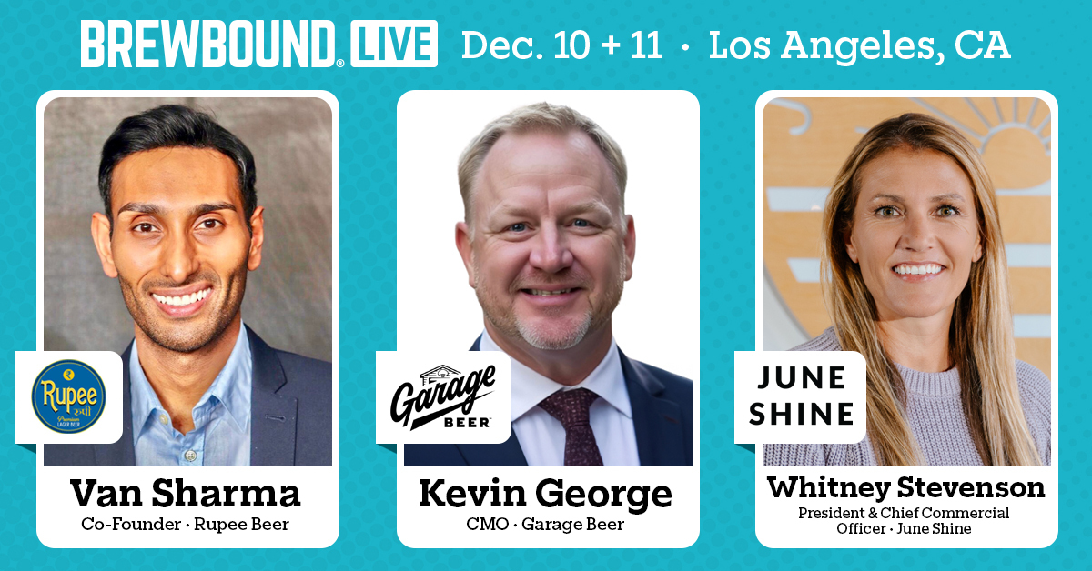🗣️ Brewbound Live 2025: Garage Beer, JuneShine and Rupee Beer on Building Consumer Connections