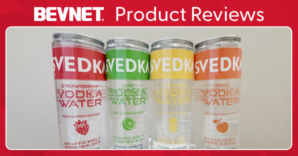 Review: Svedka Dives into RTD With Fruit-Forward Vodka Waters