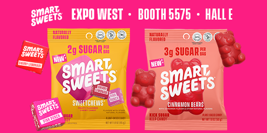 SmartSweets enters chewy category with SweetChews, new spicy flavor with Cinnamon Bears at Expo West