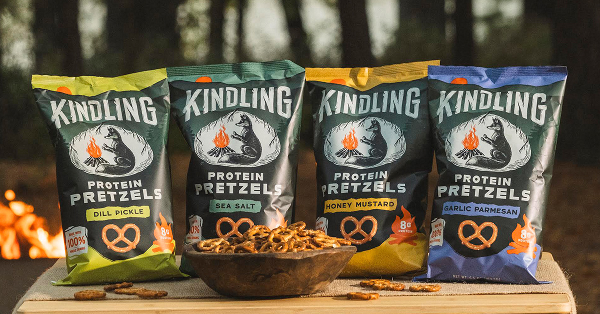 🥨 Pumping Protein Pretzels: Kodiak Co-Founder Debuts Kindling Snacks