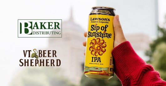 🫗 VT Beer Shepherd Ceases Operations; Baker Acquires Part of Portfolio, Including Lawson’s