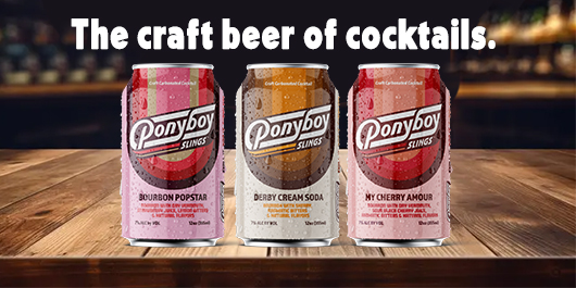 From Bar to Beer Cooler: Ponyboy Slings' Bourbon Cocktails Echo Craft Beer's Artisanship.