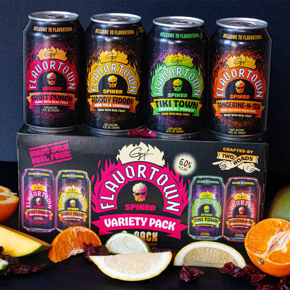 🔥 Two Roads Rolls Out Flavortown Spiked Variety Pack with Hard New Punch, Teas