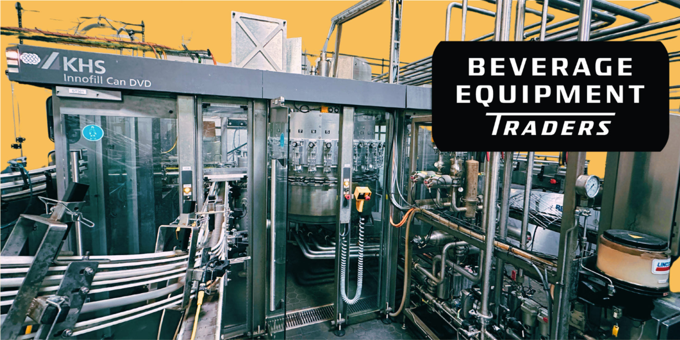 KHS Innofill DVD 30 + PSA 4V Seamer Available Now — No Lead Time, 400 CPM