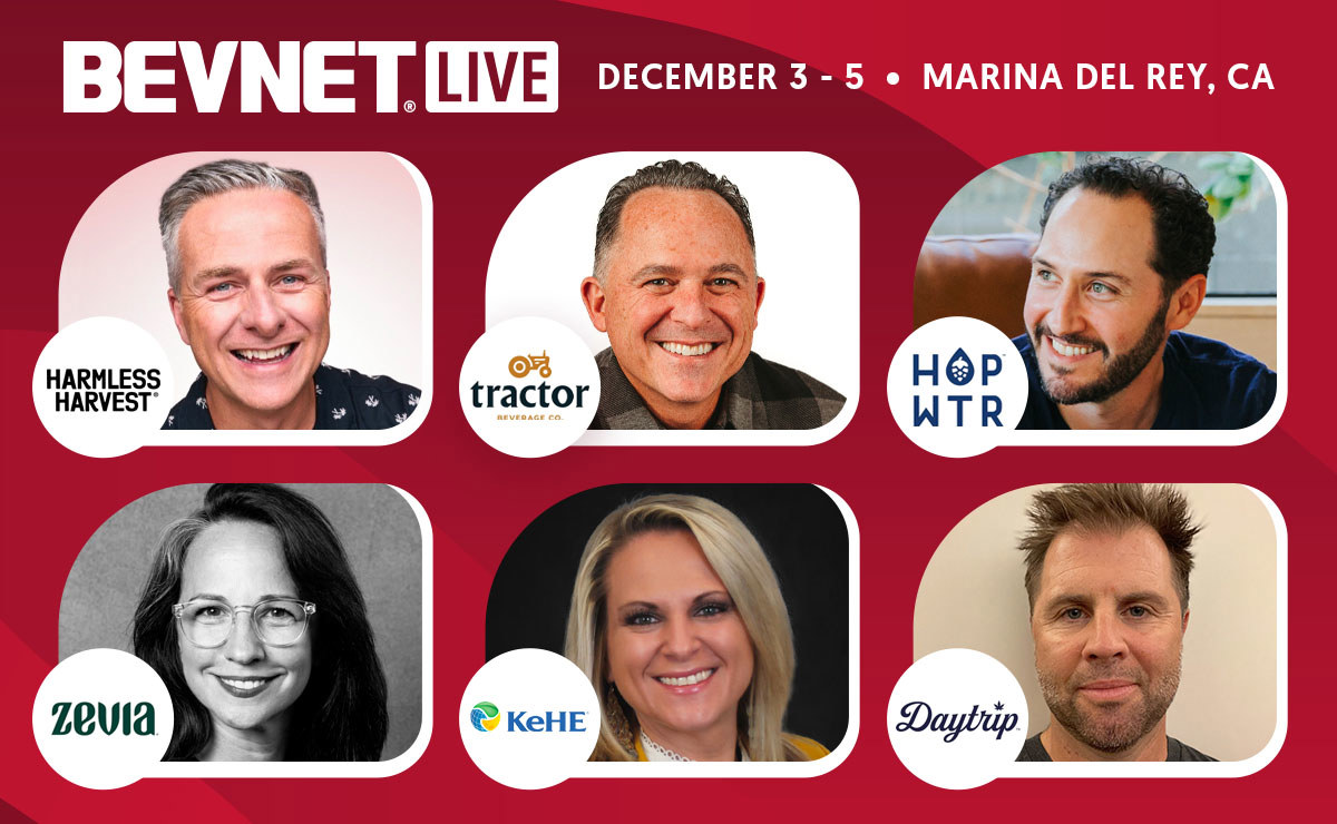 📖 View the BevNET Live Agenda ft. KeHE, Zevia, Daytrip, HOP WTR + More