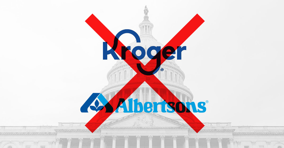 📝 Kroger/Albertsons Appeal Deal Block