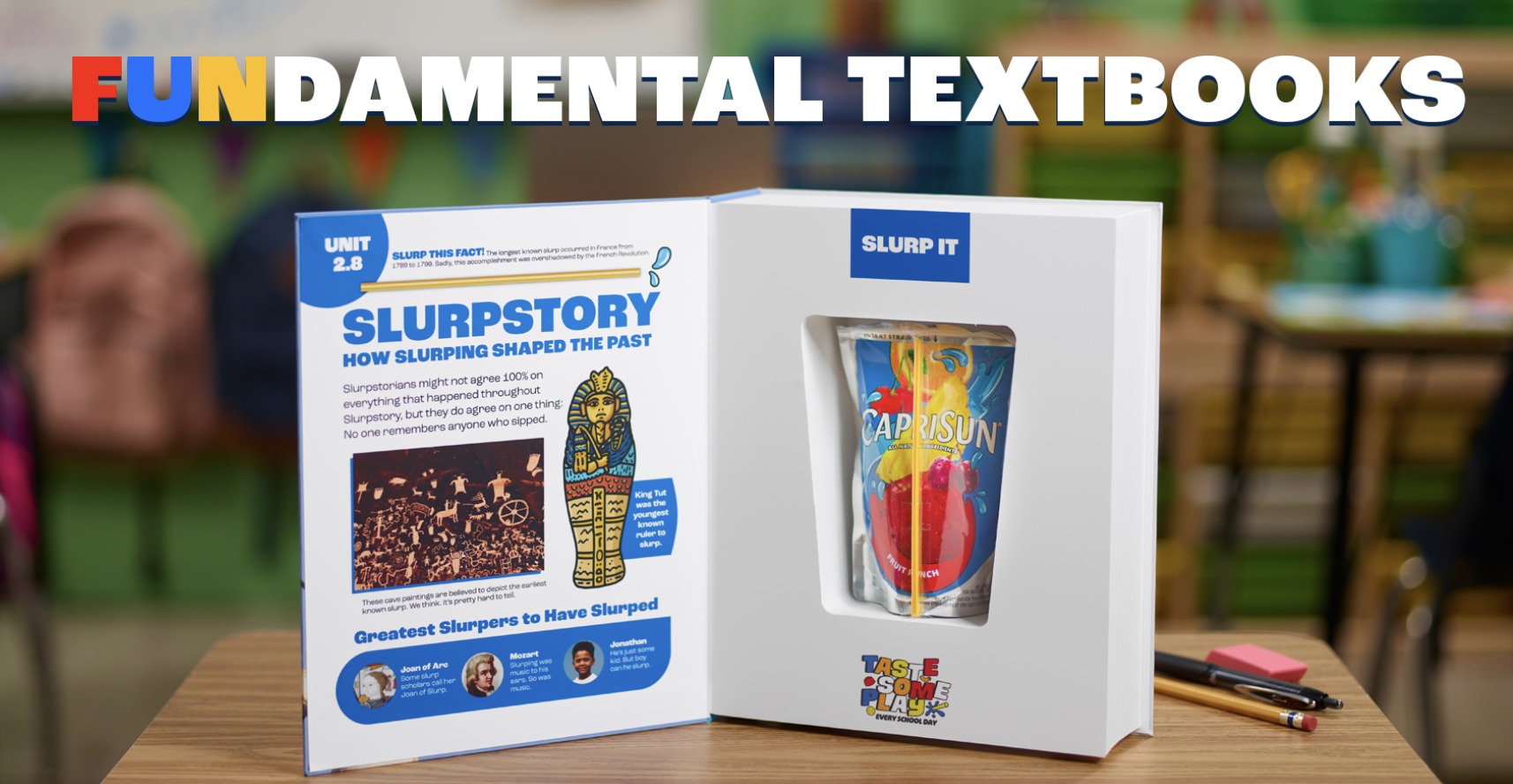 📚FUNdamentals: Capri Sun Teaches Your Next History Lesson