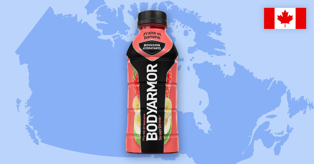 🇨🇦 BodyArmor Brings “Boisson Hydratante” To The North