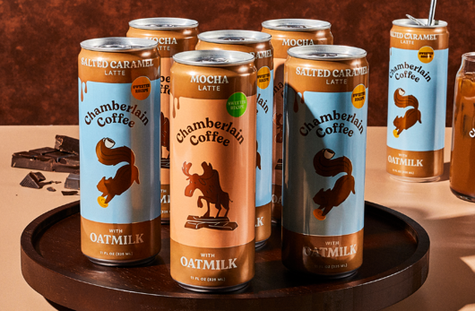 🆕 Chamberlain Coffee Launches Oat Milk Latte Line