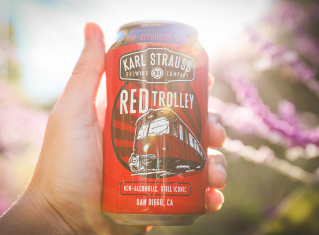 🚎 Karl Strauss Non-Alc Red Trolley