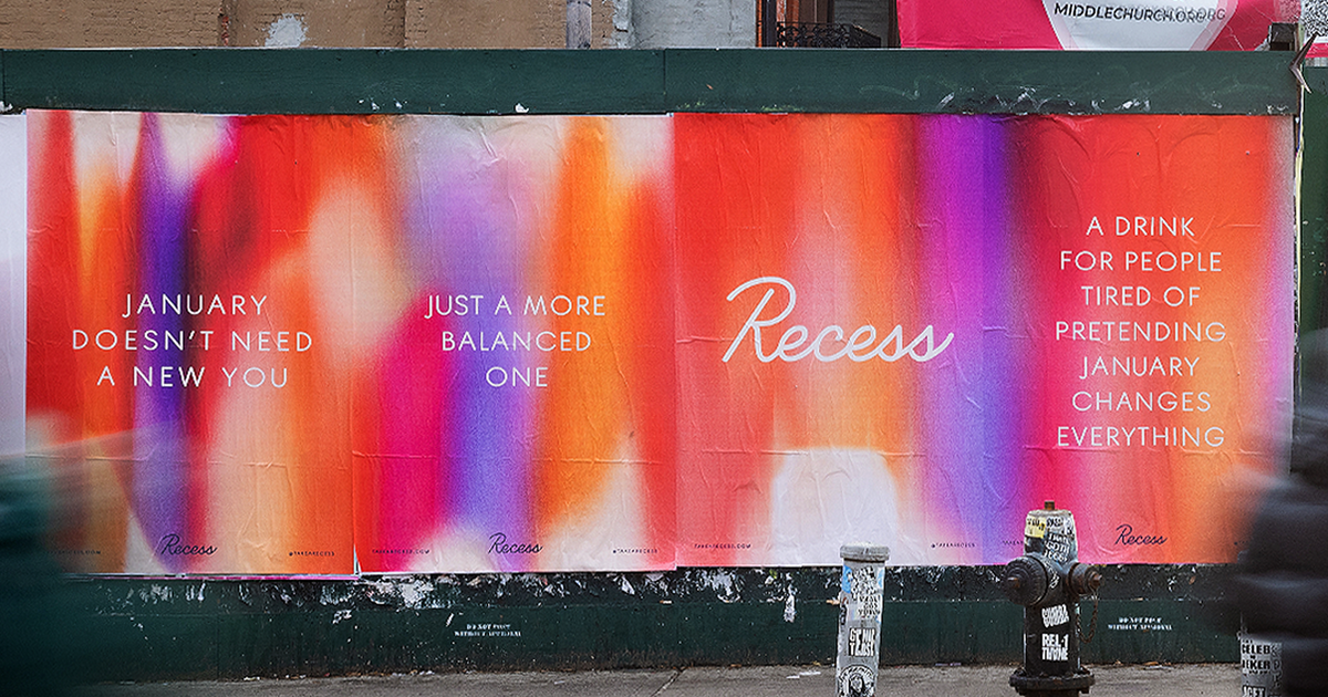 Recess Ad Reveals Cracks in Dry January? 