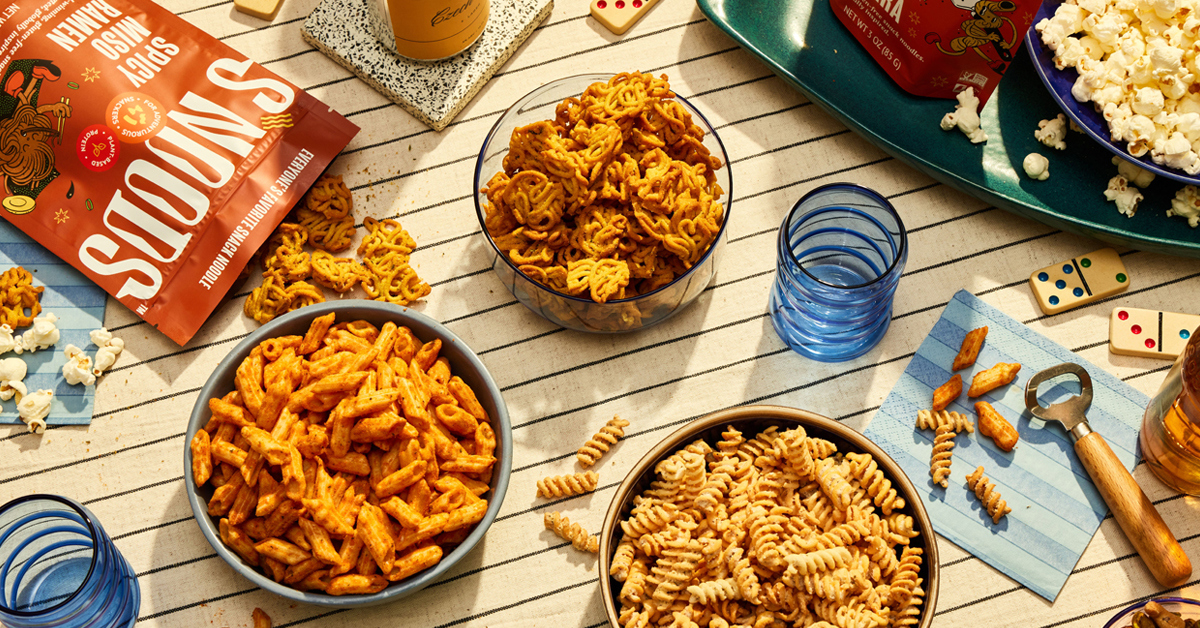 🍜 Send S’NOODS: Netflix-Famous Snack Hits Retail Shelves