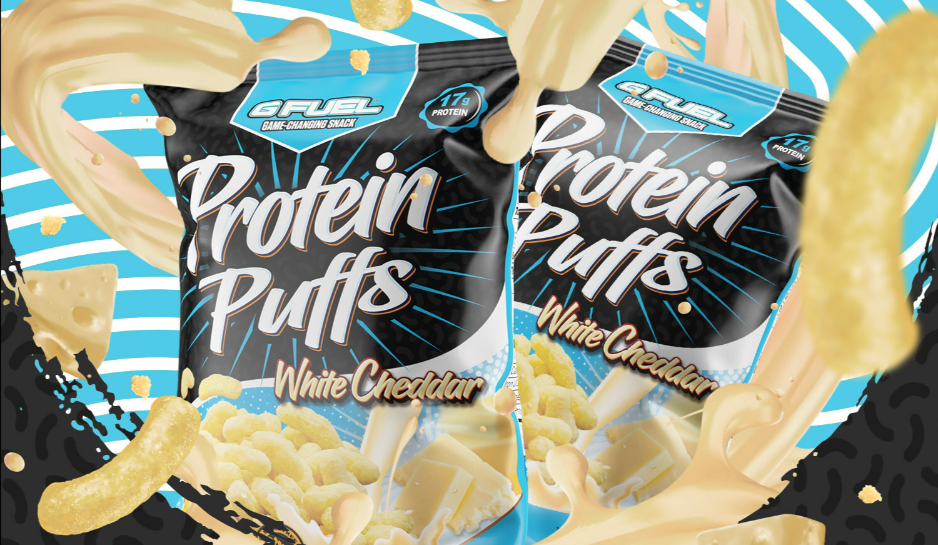 ⛽ G Fuel Puffs Up Portfolio With New Snack Line