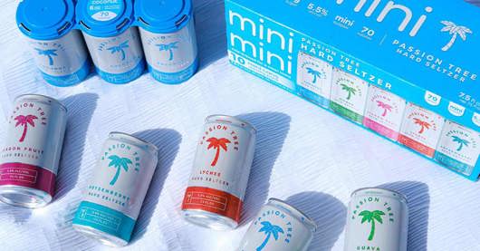 🌴 Passion Tree Hard Seltzer Launches Mini Cans in Target Stores