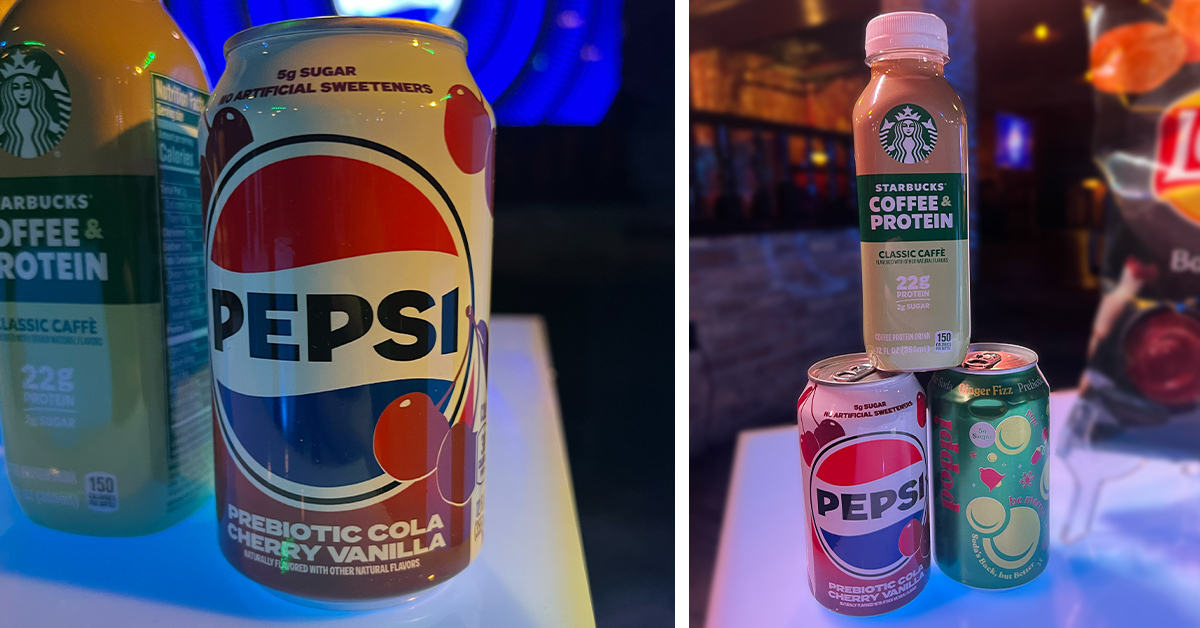 🫧 Pepsi Previews Prebiotic Pop as NACS Kicks Off