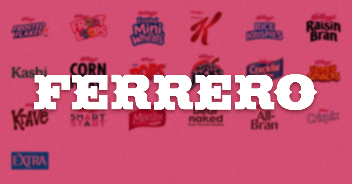 🐯 WK Kellogg Confirms Sale To Ferrero