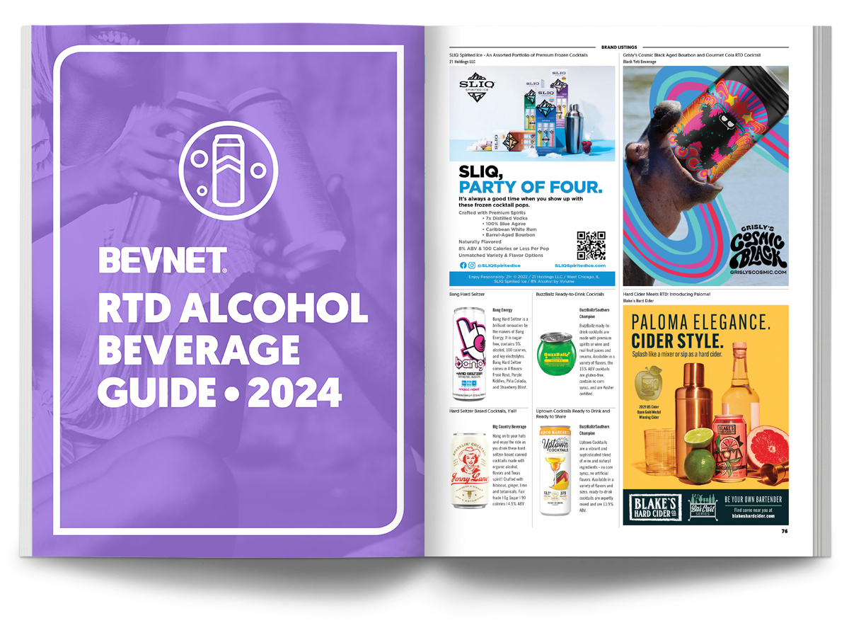 RTD Cocktail, Hard Seltzer, or Other Bev-Alc Brand? Reach More Than 20,000 Beverage Industry Decision Makers