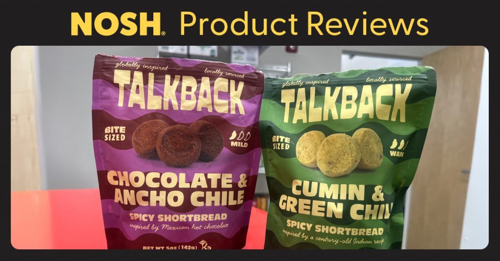 Review: Talkback Speaks Up For Spicy Shortbread Snacks