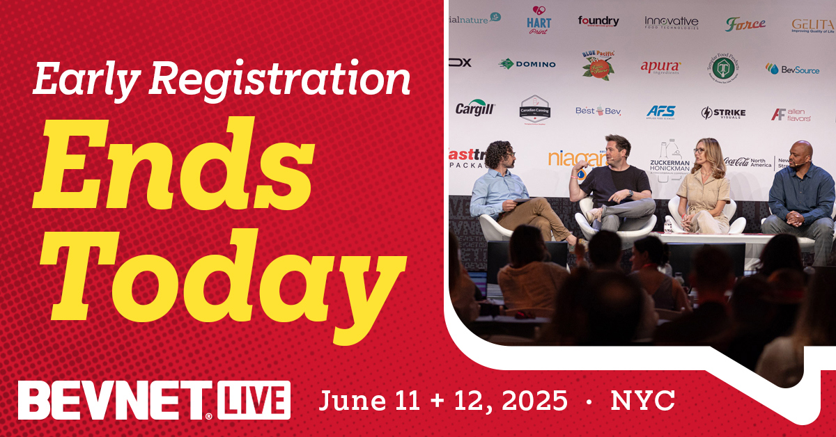 🚨 Ends Today: Final Hours to Save on BevNET Live NYC
