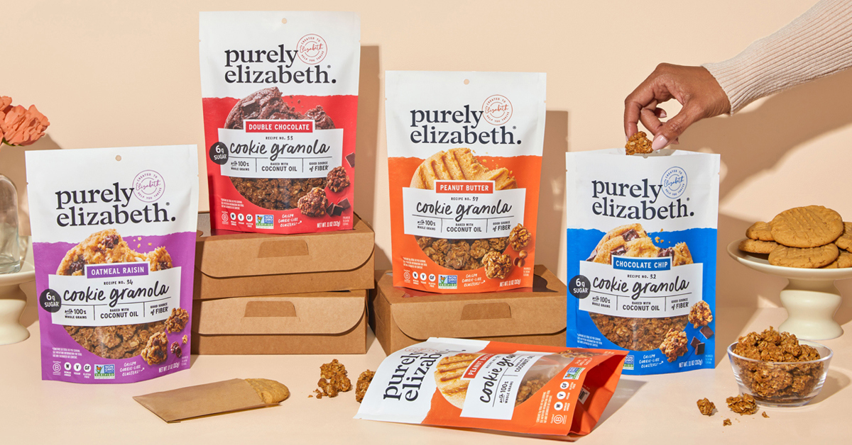 🍪 Purely Elizabeth Expands Cookie Granola Line