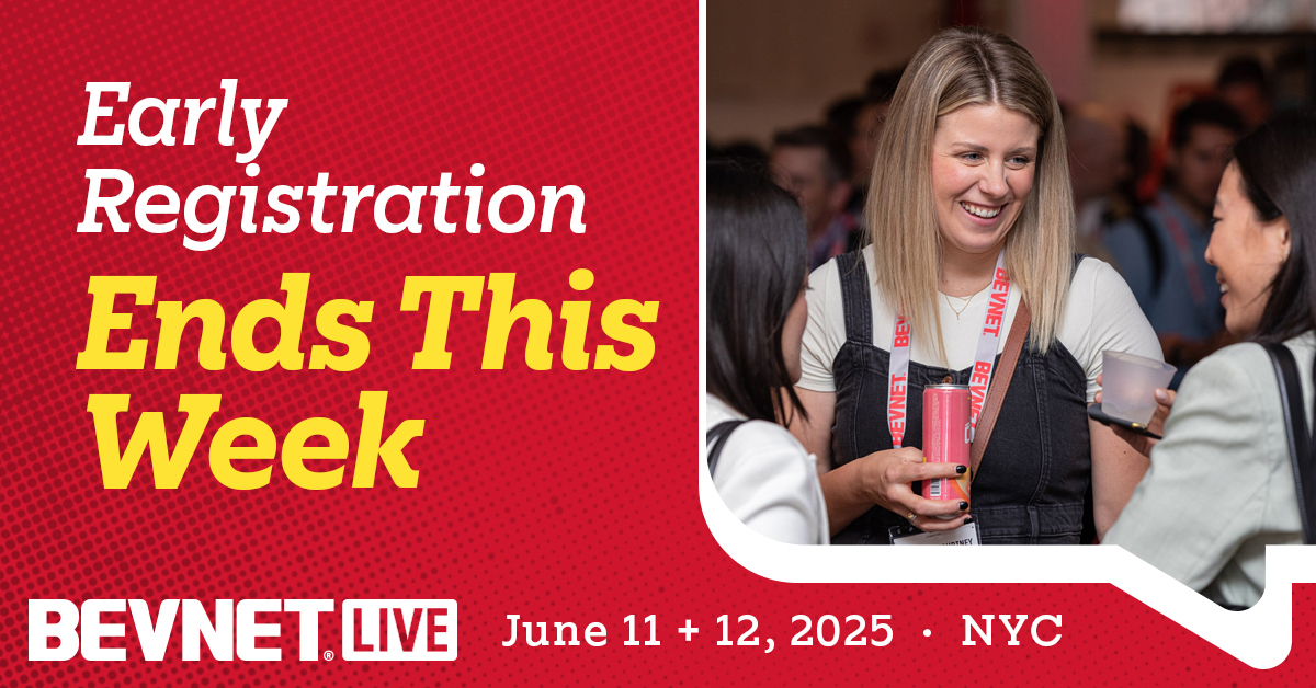 Early Registration for BevNET Live NYC Ends Friday!