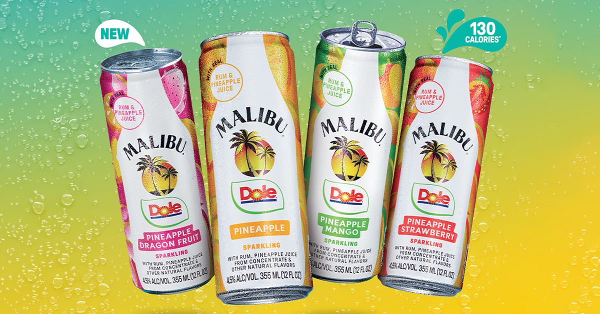🍍 Malibu Teams Up With Dole For RTD