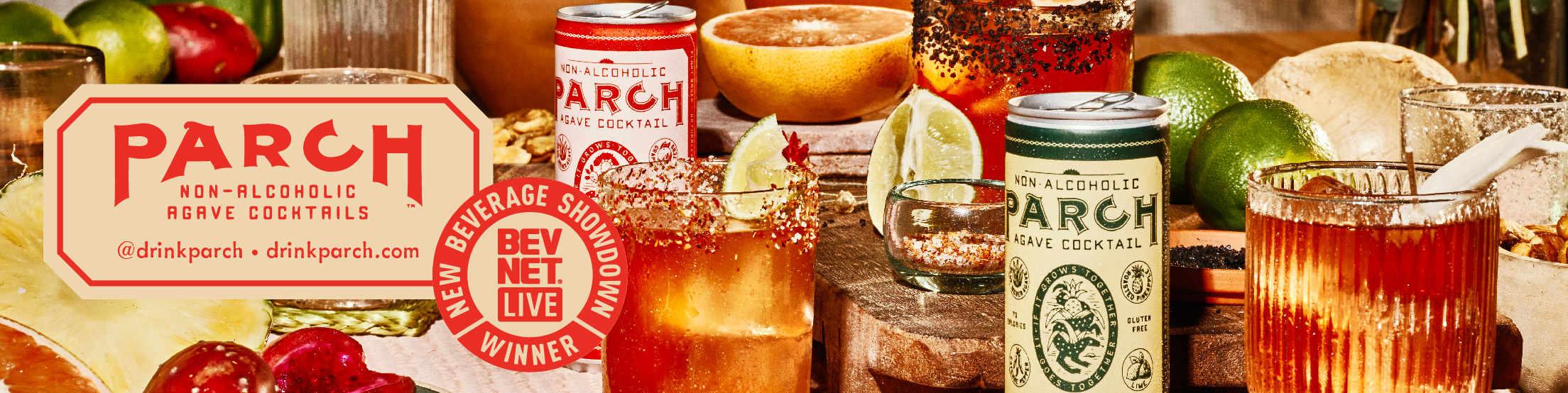 PARCH: Non Alcoholic Agave Cocktails Powered by Adaptogens are Inspired by the Sonoran Desert