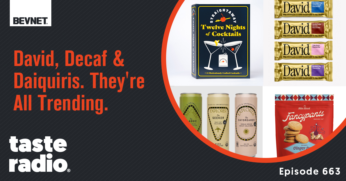 ☕ David, Decaf & Daiquiris. They’re All Trending.