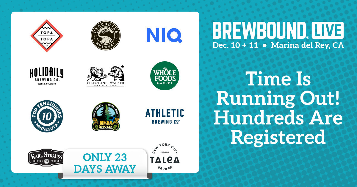 🎉 Brewbound Live is 23 Days Away