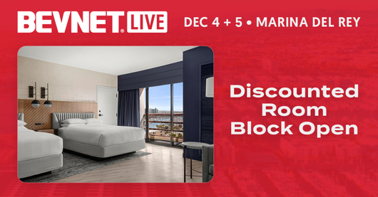 BevNET Live Winter 2023: Discounted Room Block Open in Marina del Rey