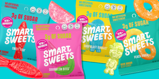 Visit SmartSweets Booth 5393 at Expo West to be the first to try their New & Improved bestsellers! 