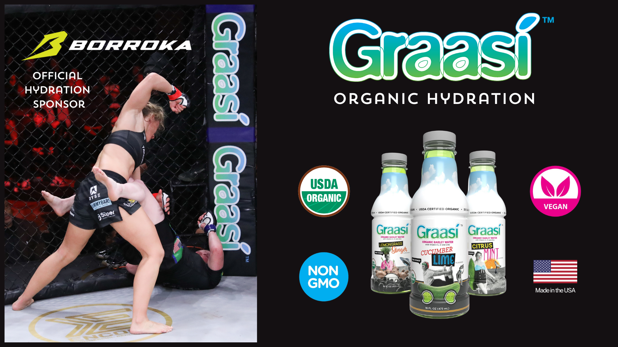 GRAASI Organic Barley Water: Great for Hydration and Recovery
