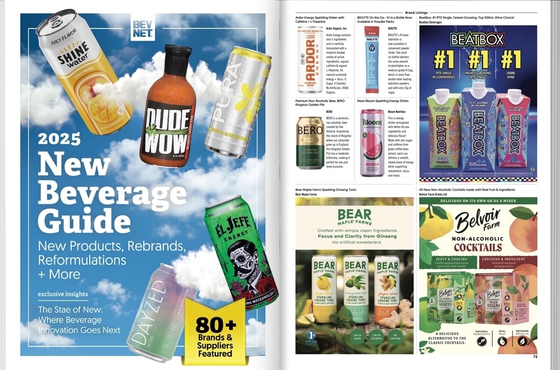 The 2025 New Beverage Guide: New Launches, Rebrands & Reformulations