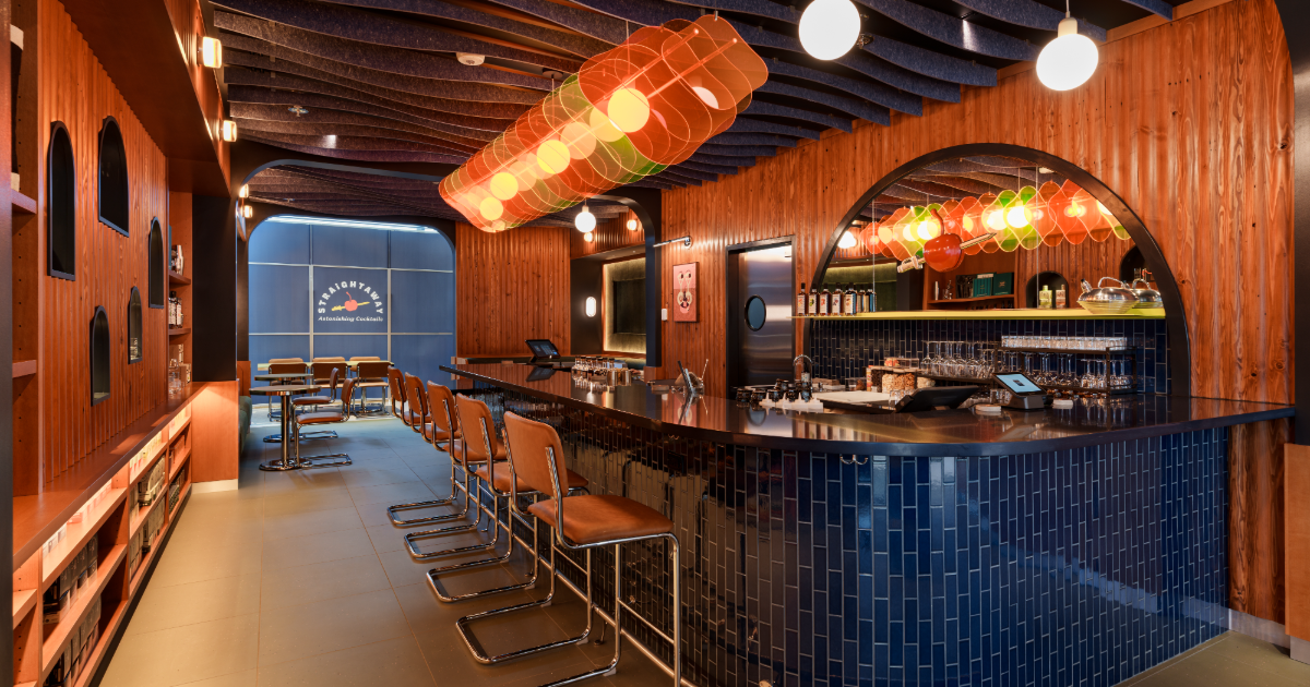 Straightaway Turns Its Portland Airport Bar Into a Brand Lab