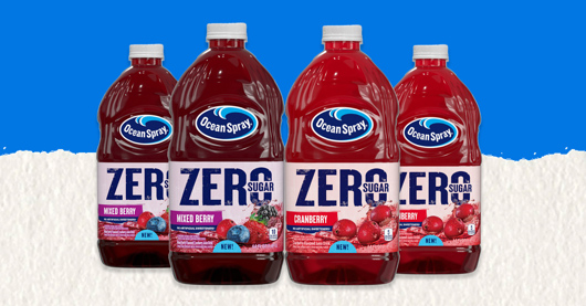 🥤 Yes We Cran: Ocean Spray Releases Its First Zero Sugar Beverage